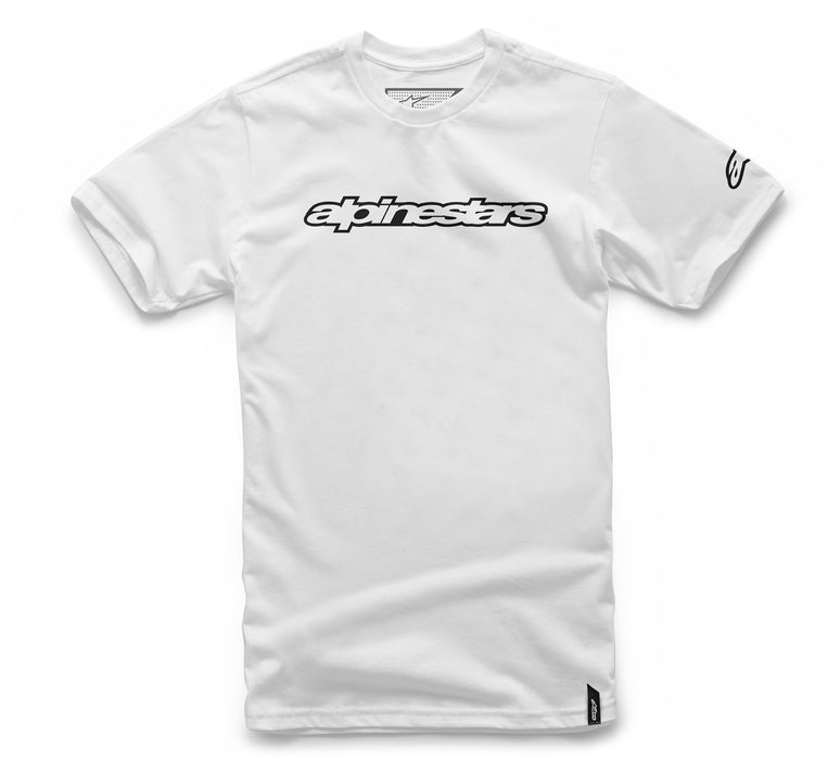 Alpinestars Wordmark Tee White Lg 1036-72015-20-L