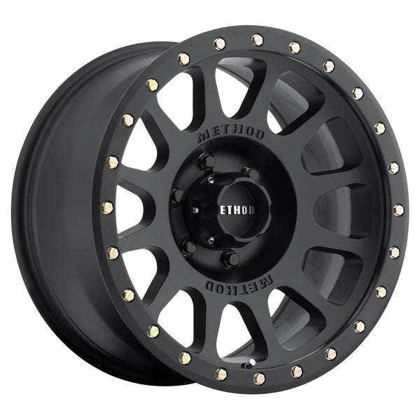Method MR305 NV 18x9 +18mm Offset 6x5.5 108mm CB Matte Black Wheel MR30589060518
