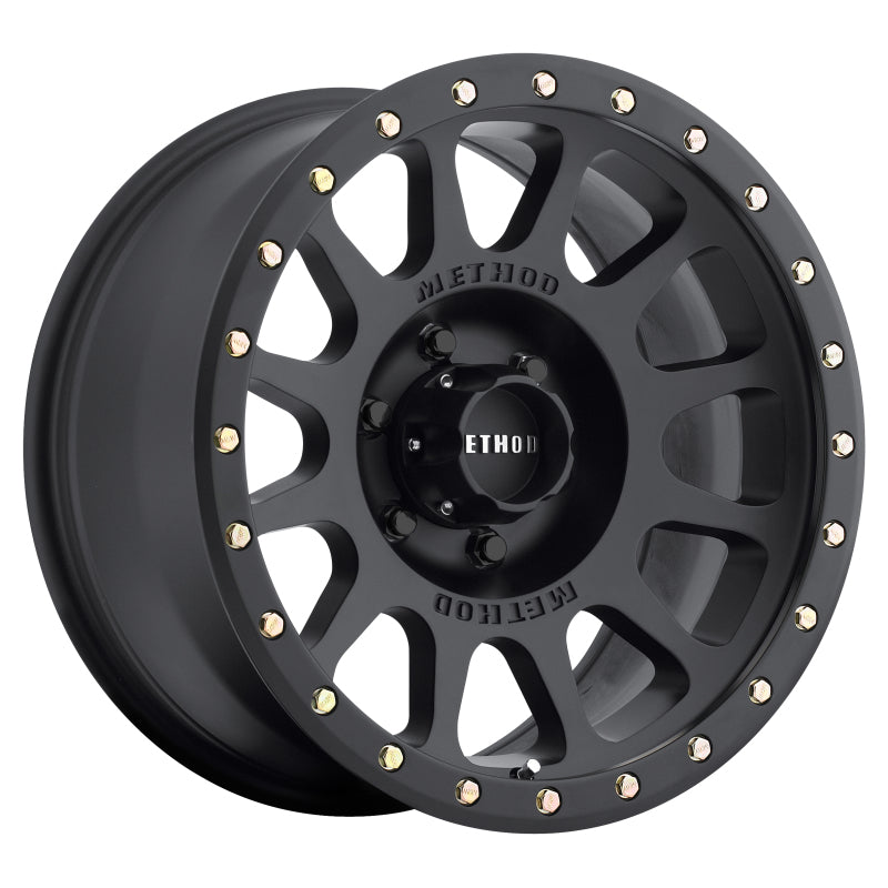 Method MR305 NV 20x9 +18mm Offset 6x135 94mm CB Matte Black Wheel MR30529016518