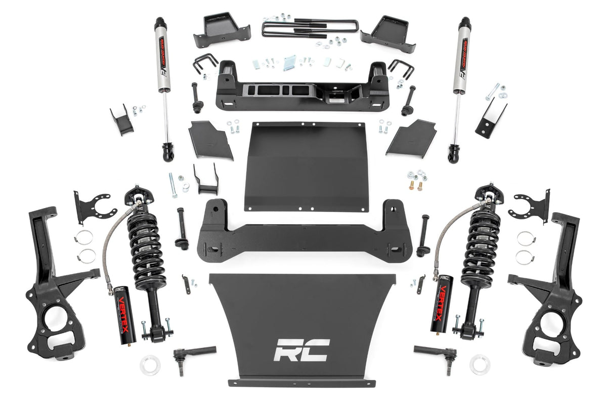 Rough Country 6 Inch Lift Kit Vertex/V2 Fits Chevy Silverado 1500 2WD/4WD (19-23) 21757