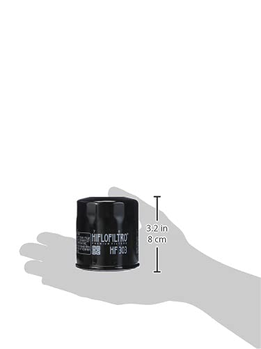 Hiflofiltro Hf303 Black Premium Oil Filter HF303