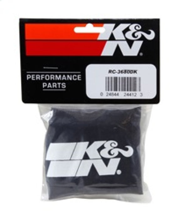 K&N RC-3680DK Black Drycharger Filter Wrap - For Your K&N RC-3680 Filter