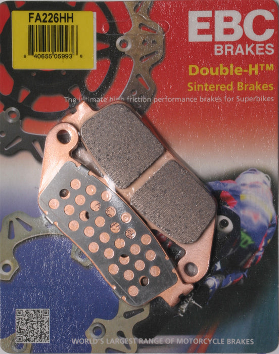 EBC Brakes Double-H Sintered Front Brake Pads Compatible for Honda CB300F 2015