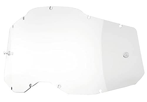 100% Goggle Replacement Lens - Sheet - Compatible with Racecraft 2, Accuri 2, and Strata 2 Goggles