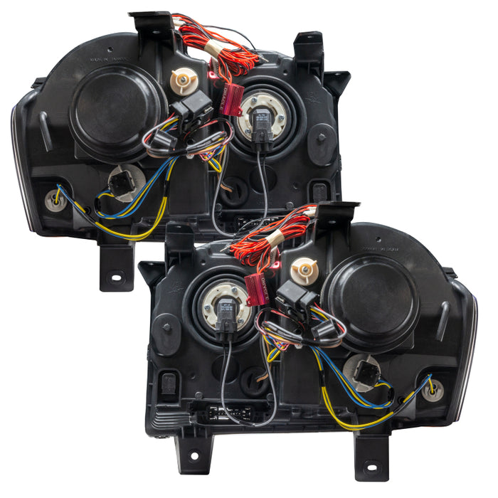 Oracle 08-10 compatible with Jeep Grand Cherokee SMD HL HID ColorSHIFT SEE WARRANTY 7139-330