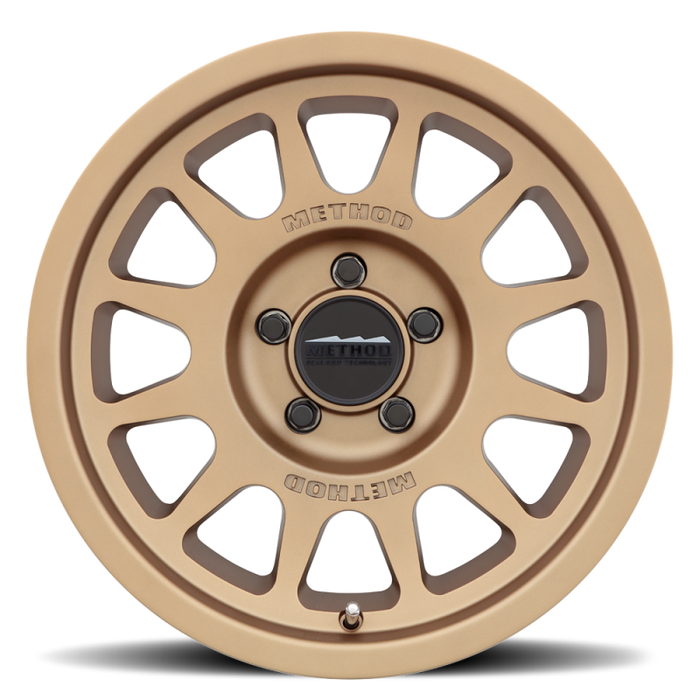 Method MR703 15x7 +15mm Offset 5x100 56.1mm CB Method Bronze Wheel MR70357051915