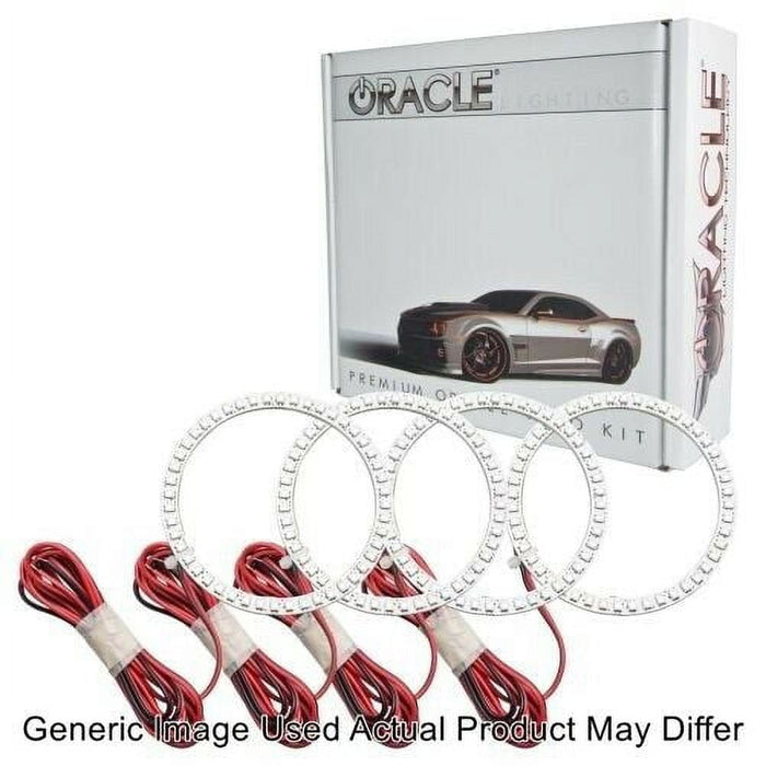 Oracle Lights 2254-003 LED Head Light Halo Kit Red Compatible with Dodge Viper SRT-10