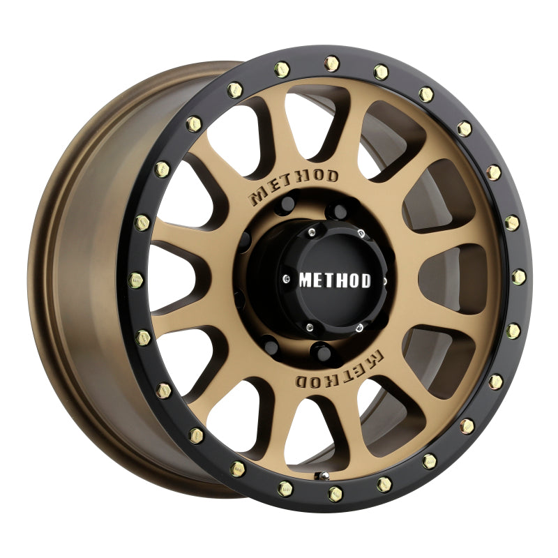 Method MR305 NV 20x9 +18mm Offset 8x170 130.81mm CB Method Bronze/Black Street Loc Wheel MR30529087918