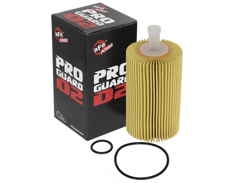 aFe Pro GUARD D2 Oil Filter 07-17 Toyota Tundra/Sequoia V8 4.6L/5.7L (4 Pack) 44-LF015-MB