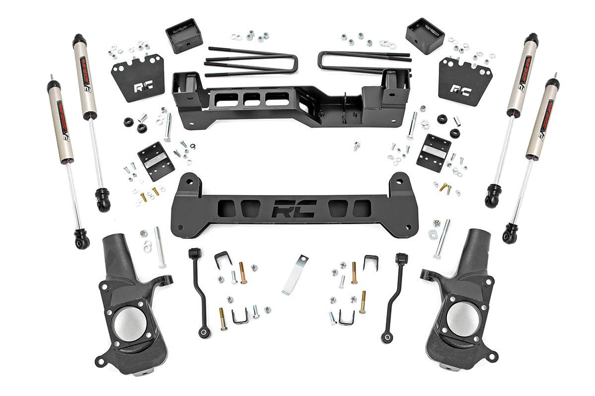 Rough Country 6 Inch Lift Kit V2 Fits Chevy/GMC 2500HD (01-10) 22070