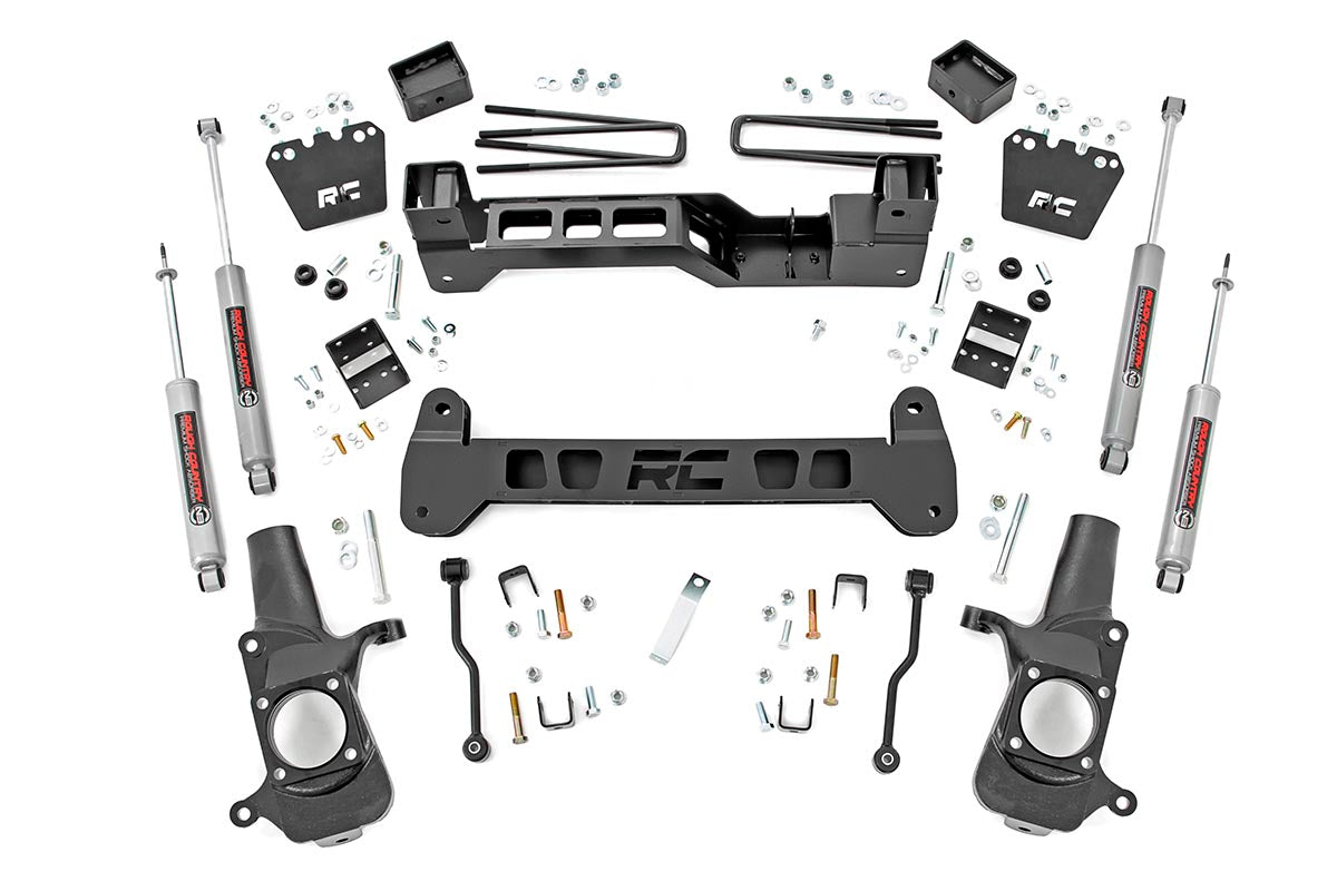 Rough Country 6 Inch Lift Kit Fits Chevy/GMC 2500HD 2WD (01-10) 220N3A