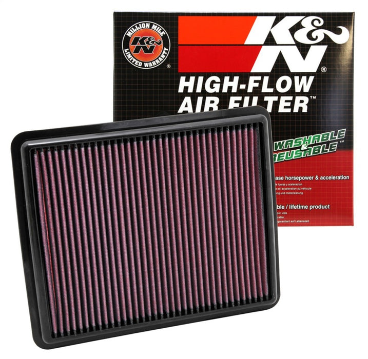 K&N Replacement Air Filter 10-12 Hyundai Santa Fe/Kia Sorrento / 11-12 Hyundai Sonata/Kia Optima 33-2448