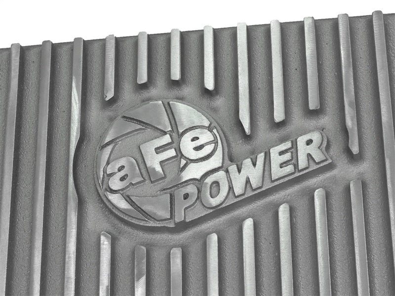 afe Transmission Pan Cover (Raw); GM Diesel Trucks 01-14 V8-6.6L (td) 46-70070