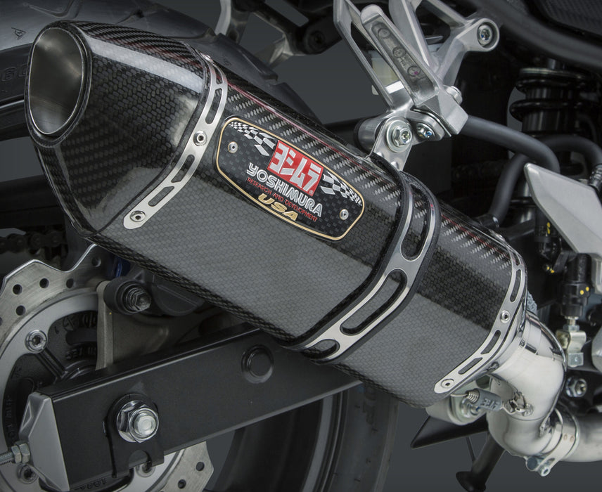 Yoshimura 960-1230 Exhaust Signature R-77 Slip-On Ss-Cf-Cf