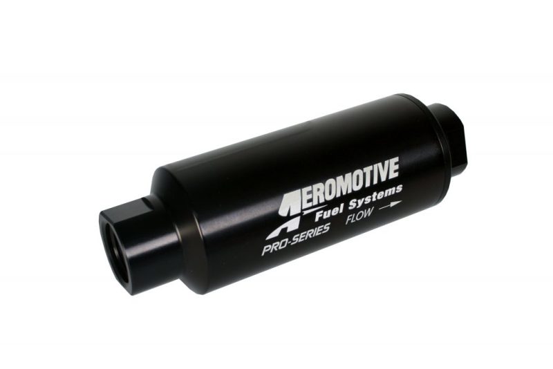 Aeromotive Pro-Series In-Line Fuel Filter ORB-12 10 Micron Microglass Element 12339