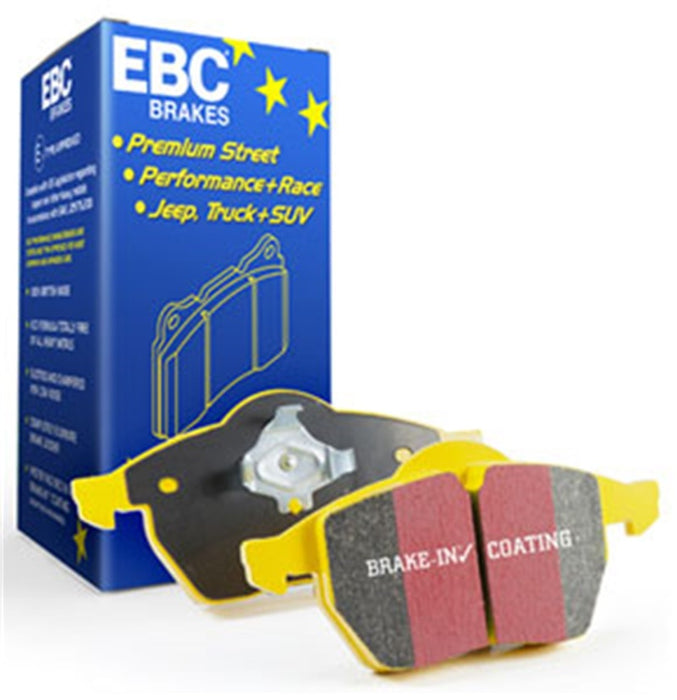 EBC 13+ Jaguar F-Type (Cast Iron Rotors Only) 3.0 Supercharged (340) Yellowstuff Rear Brake Pads DP42190R