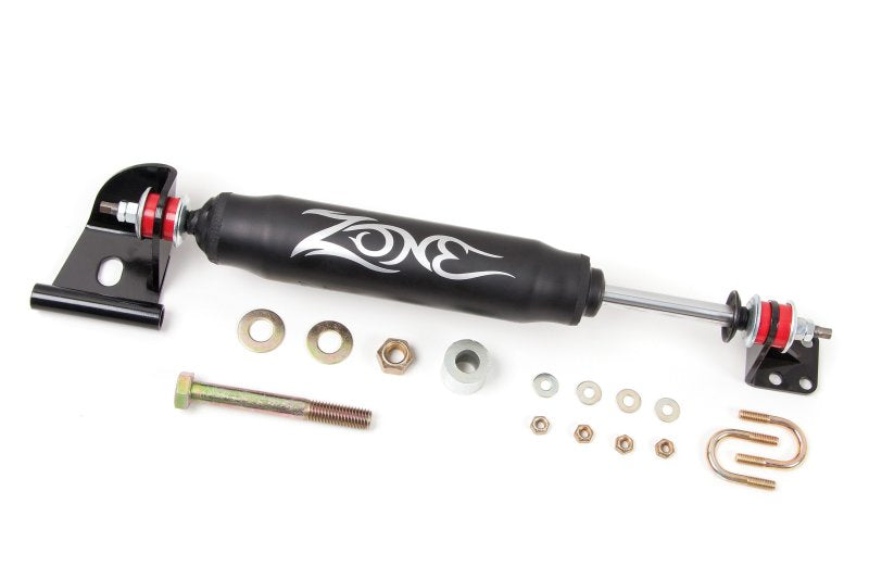 Zone Offroad 04-08 Ford F-150 Single Steering Stabilizer Black ZON7300