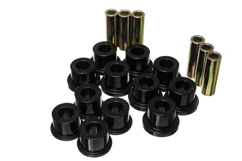 Energy Suspension Rear Leaf Spring Bushings Black 8.2116G