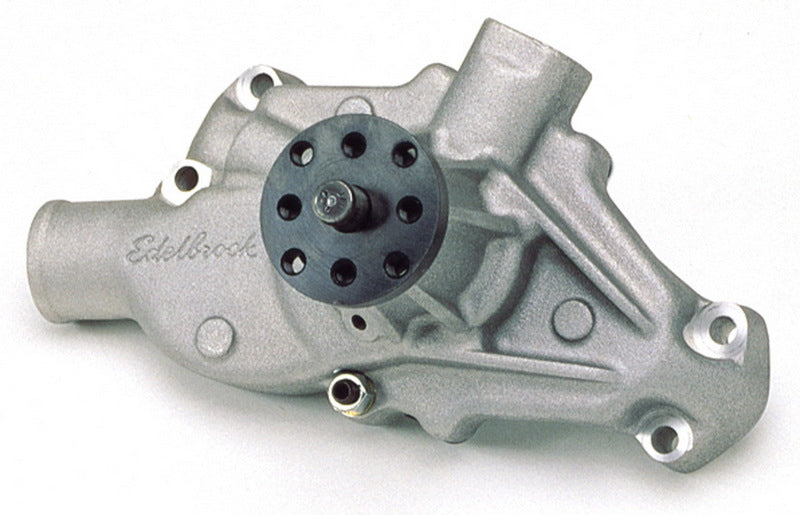 Edelbrock Water Pump High Performance Chevrolet 350 CI V8 Short Style Satin Finish 8810