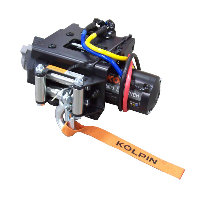 Kolpin 26-3200 Steel Quick Mount Winch - 2500lbs.