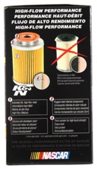 K&N Oil Filter OIL FILTER; AUTOMOTIVE HP-2001