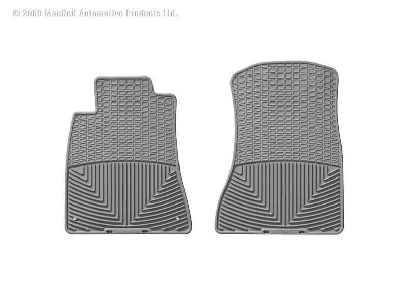 WeatherTech 02+ Lexus SC 430 Front Rubber Mats Grey W77GR