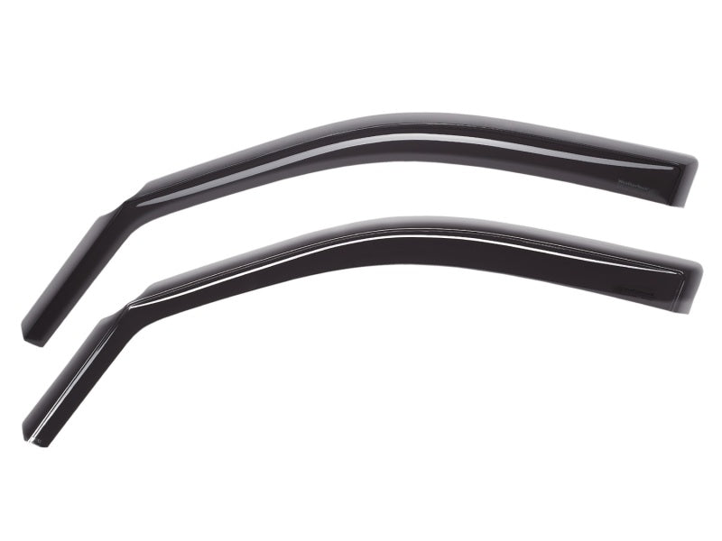 WeatherTech 02-05 Compatible with Dodge Ram 1500 Pickup QuadCab Front Side Window Deflectors Dark Smoke 80291