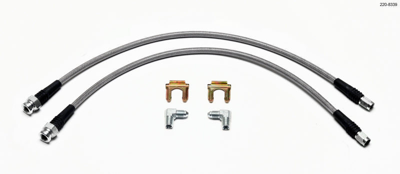 Wilwood Flexline Kit 1999 1/2-2003 Golf IV 220-8339