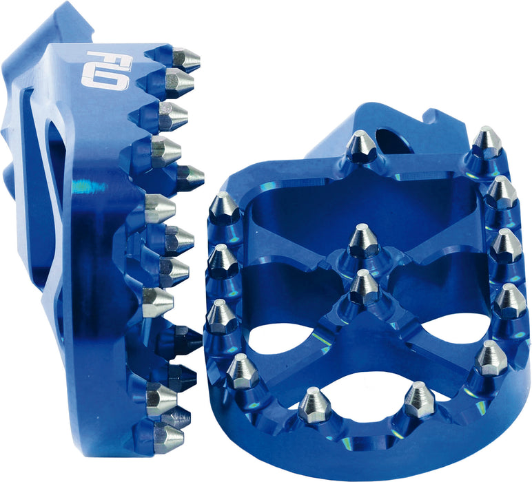 FLO Motorsports FPEG-793BLU Foot Pegs