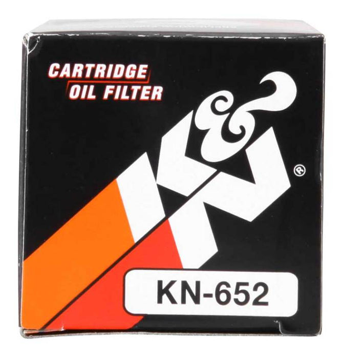 K&N Motorcycle Oil Filter: High Performance, Premium, Designed to be used with Synthetic or Conventional Oils: Fits Select KTM, Husqvarna Vehicles, KN-652