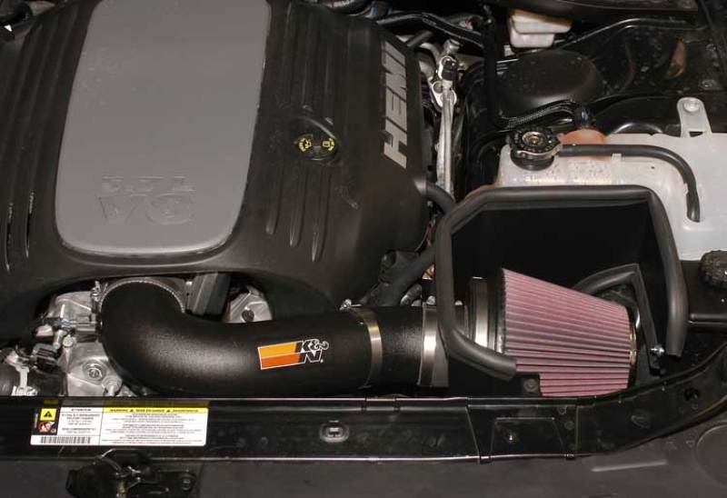 K&N 11-13 Compatible with Dodge Charger/Challenger / 11-13 Chrysler 300C V8-5.7L Aircharger Performance Intake 63-1114