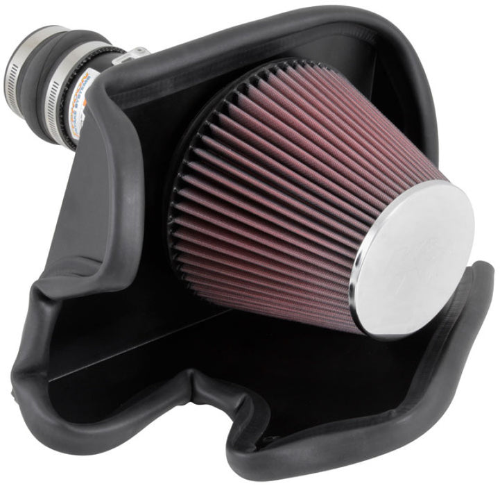 K&N 69 Series Typhoon Performance Intake Kit 13-14 Compatible with Nissan Altima/Pathfinder 3.5L V6 69-7063TTK