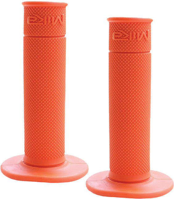 Mika Metals Grips 50/50 Waffle Org GRIPS-ORANGE