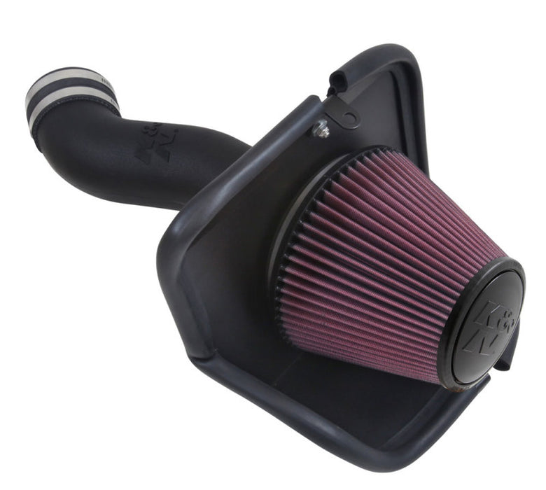 K&N 14-15 compatible with Jeep Cherokee V6 3.2L Aircharger Performance Intake Kit 63-1569