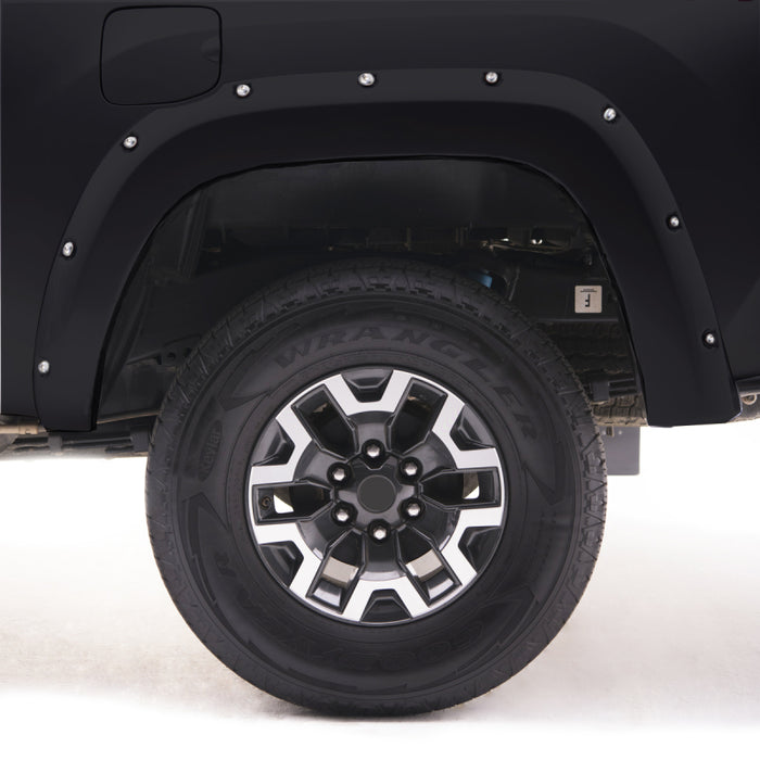 EGR 11-15 Ford Super Duty Bolt-On Look Color Match Fender Flares Set Carbon Black 793814-G1