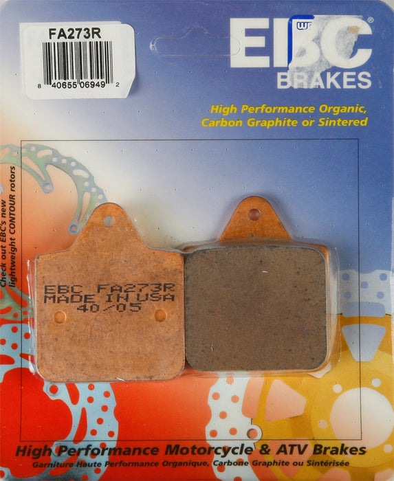 EBC Brakes FA273R Disc Brake Pad Set