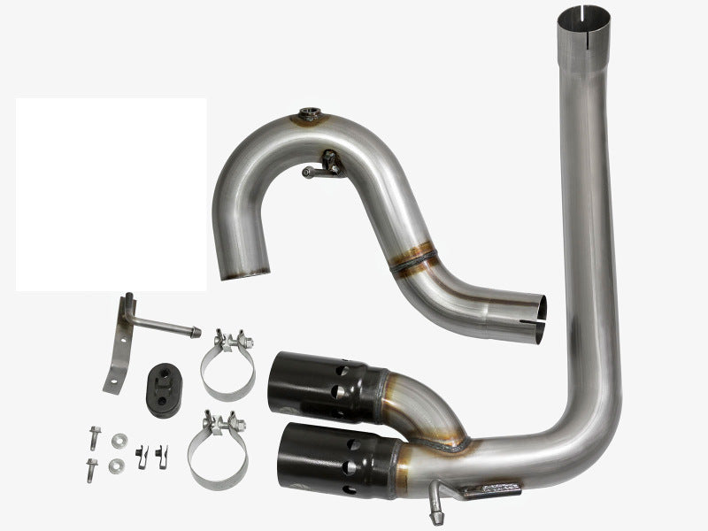 aFe Rebel Series DPF-Back 3in Side Exit SS Exhaust w/ IC Black Tip 2016 GM Colorado/Canyon 2.8L (td) 49-44065-B