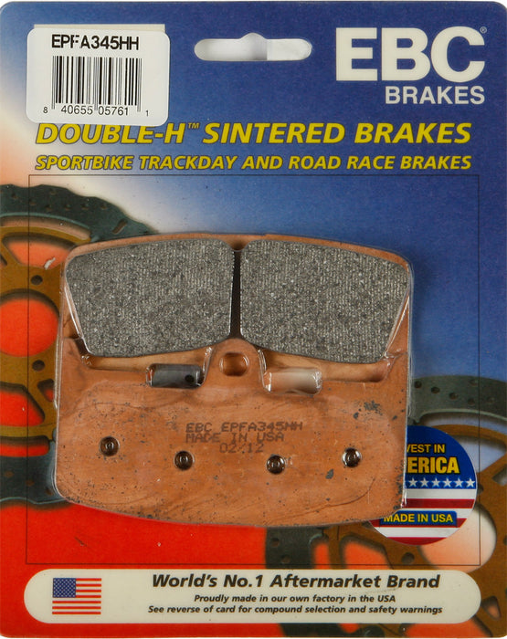 EBC Brakes EPFA345HH EPFA Double H Sintered Disc Brake Pad