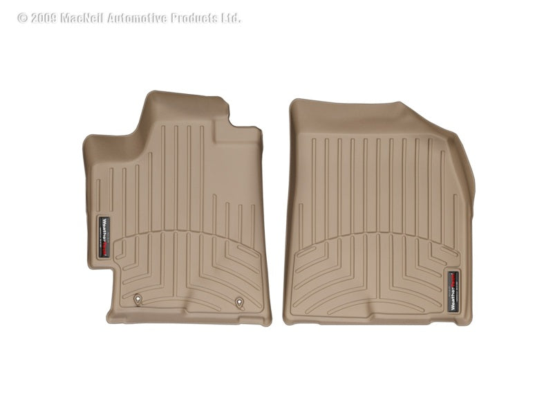 WeatherTech 08-13 Toyota Highlander Front FloorLiner Tan 451151