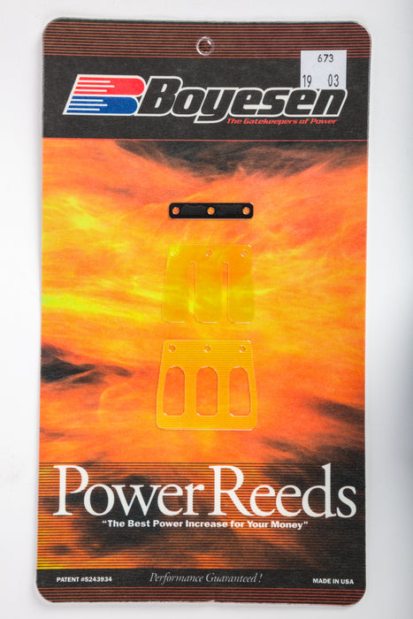 Boyesen 673 Power Reed, Black