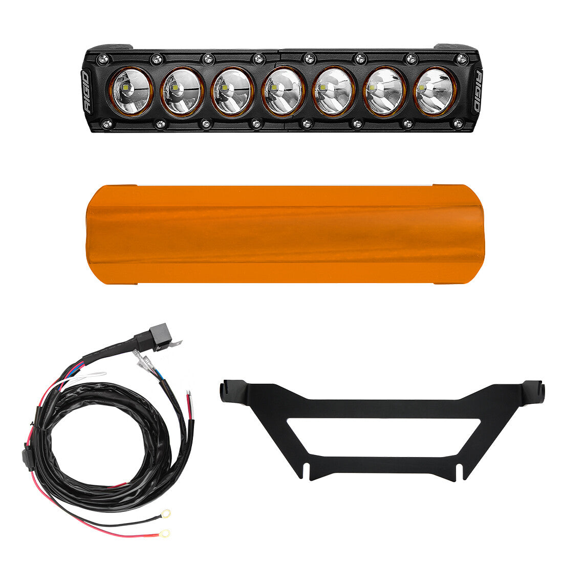 RIGID CanAm-Revolve-10IN-Amber-Bar-Kit 41638