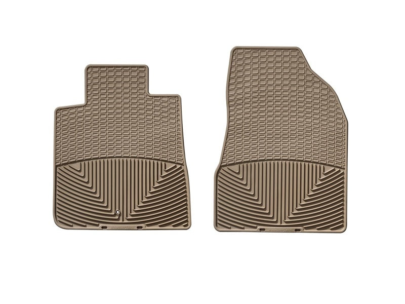 WeatherTech 07+ GMC Acadia Front Rubber Mats Tan W68TN