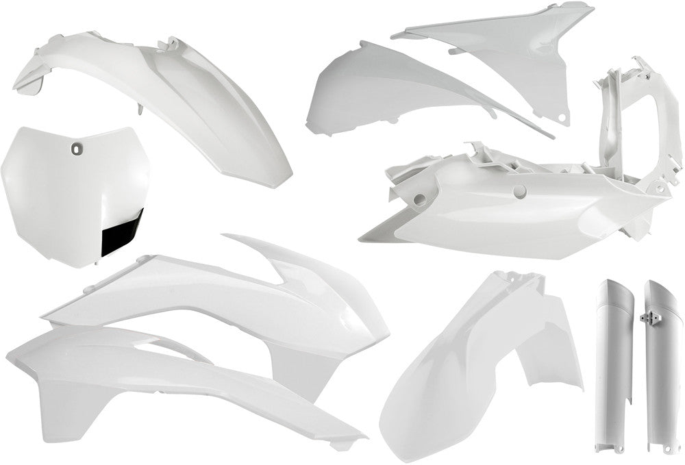 Acerbis 2314330002 White Plastic Kit