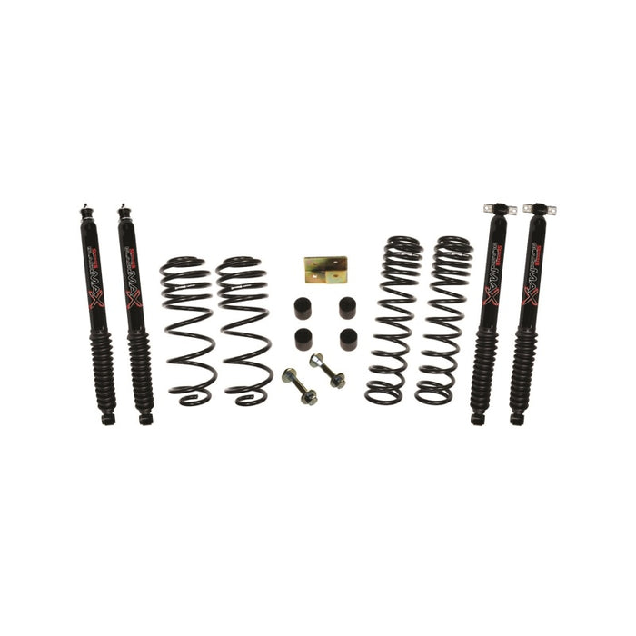 Skyjacker 1997-2006 compatible with Jeep Wrangler (TJ) Suspension 2.5in Dual Rate Long Travel Lift Kit TJ25BPBLT