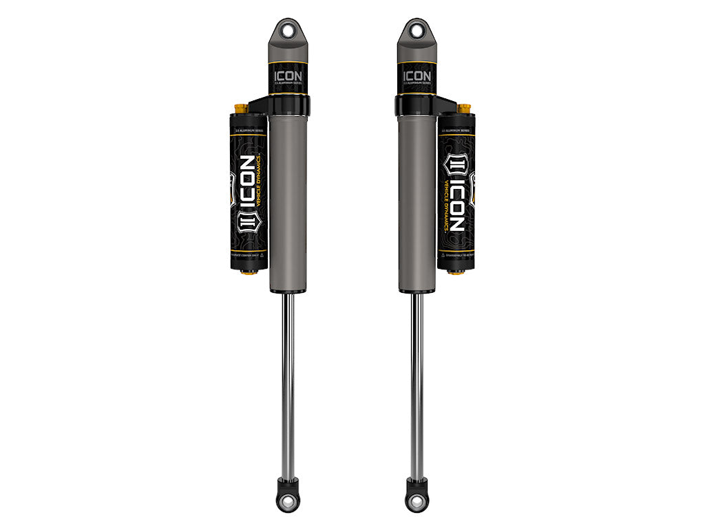 ICON 2018+ compatible with Jeep Wrangler JL 2.5in Rear 2.5 Series Shocks VS PB CDCV Pair 27726CP