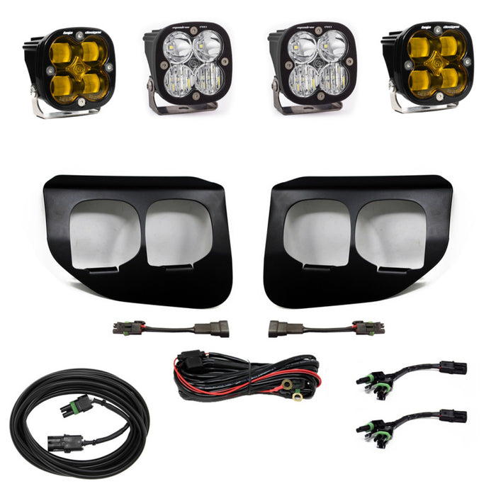 Baja Designs Ford Super Duty (20-On) Fog Lights Dual FPK Amber SAE/Pro DC Baja Designs 447737