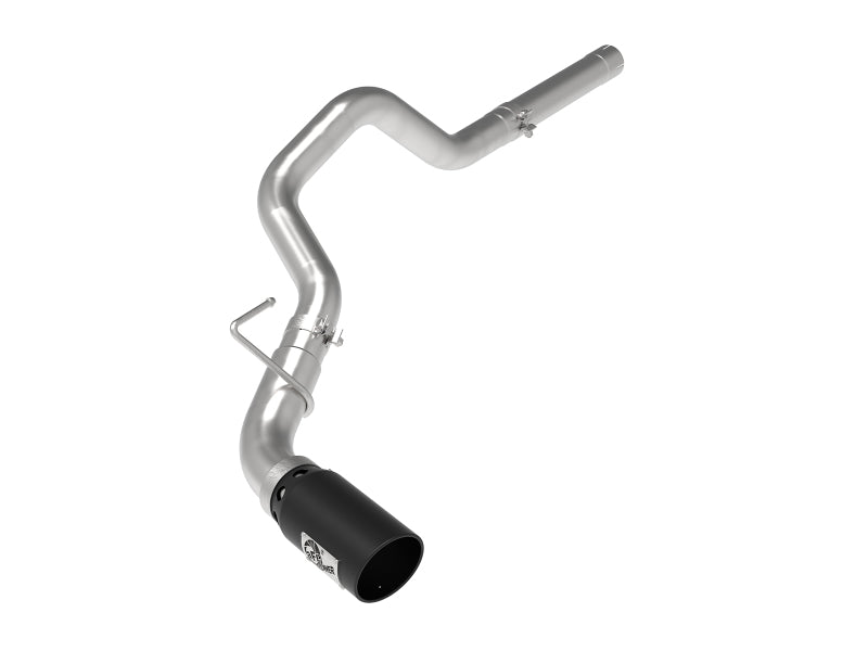 aFe LARGE BORE HD 3in 409-SS DPF-Back Exhaust w/Black Tip 14-18 RAM 1500 EcoDiesel V6-3.0L (td) 49-42065-B