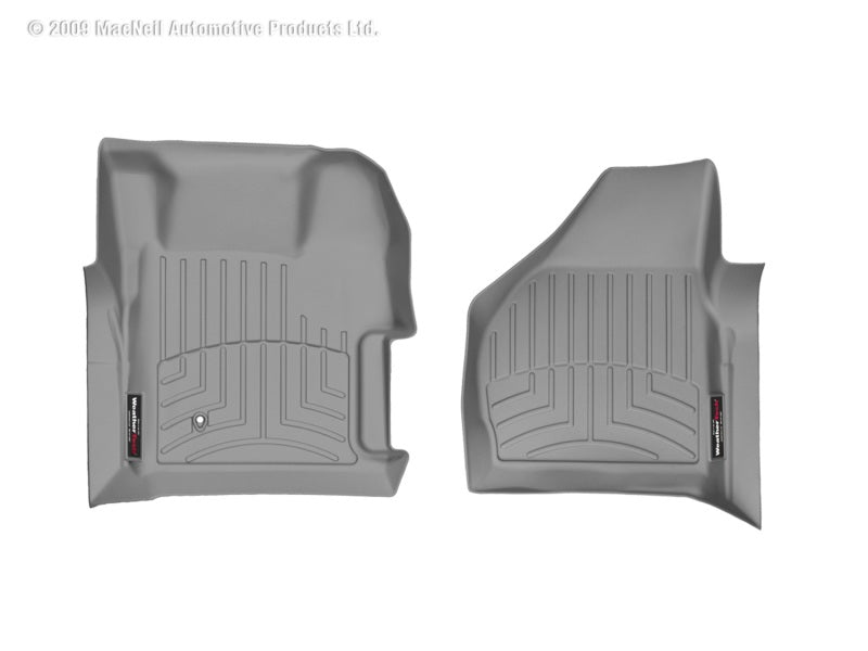 WeatherTech 08-10 Ford F250/F350/F450/F550 Super Duty Regular Cab Front FloorLiner Grey 461261