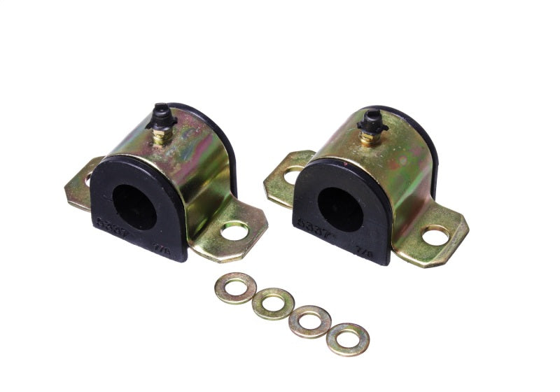 Energy Suspension 93-98 Toyota Supra Black 22mm Rear Sway Bar Frame Bushings 8.5122G