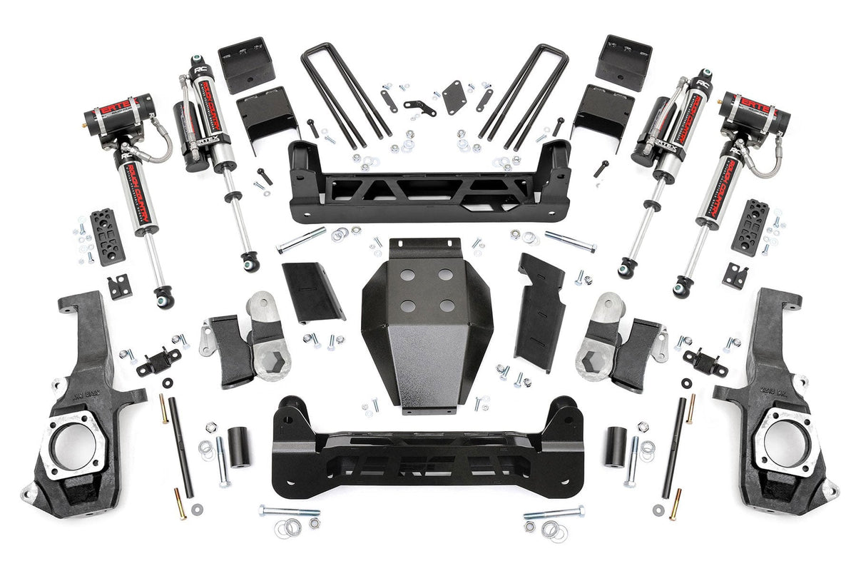 Rough Country 5 Inch Lift Kit Ntd Vertex Fits Chevy/GMC 2500HD/3500HD (11-19) 26050